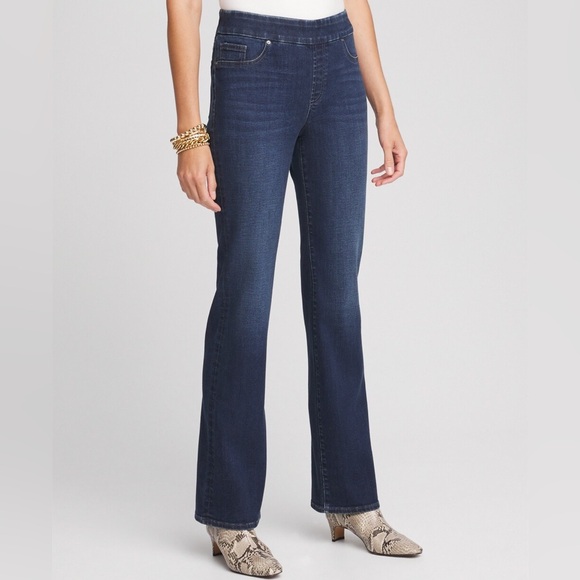 Chico’s Pull-On Slim Boot Jean - Picture 1 of 16